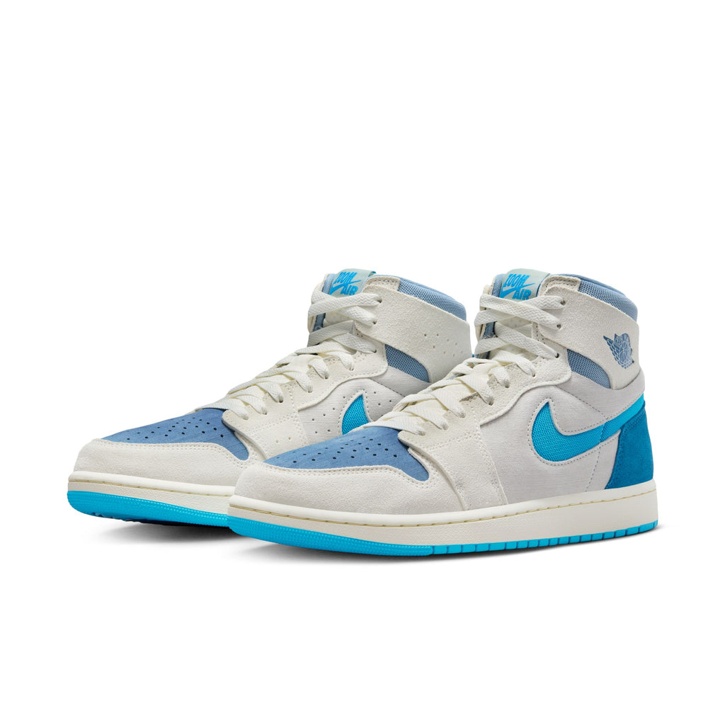 Air Jordan 1 Zoom CMFT 2 Men's Shoes 'Sail/Blue/Grey'