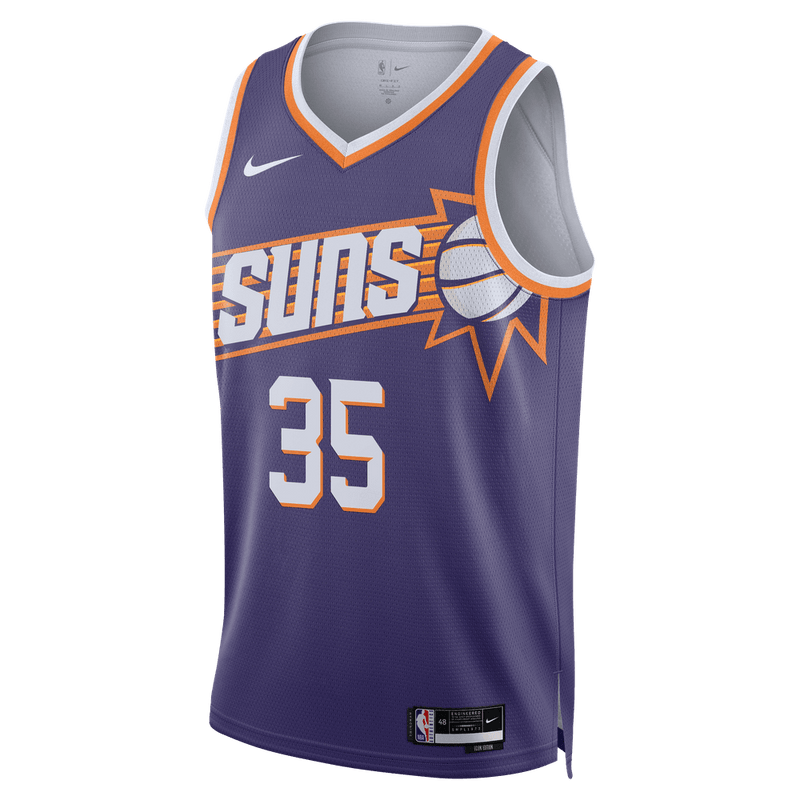 Kevin Durant Phoenix Suns 2023/24 Icon Edition Nike Dri-FIT NBA Swingman Jersey 'Orchid'