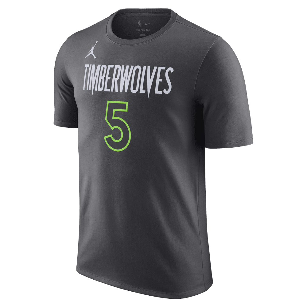 Anthony Edwards Minnesota Timberwolves Statement Edition Men's Jordan NBA T-Shirt 'Anthracite'