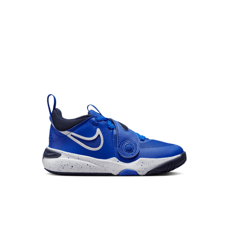 Nike Team Hustle D 11 Little Kids' Shoes 'Royal/White/Black'