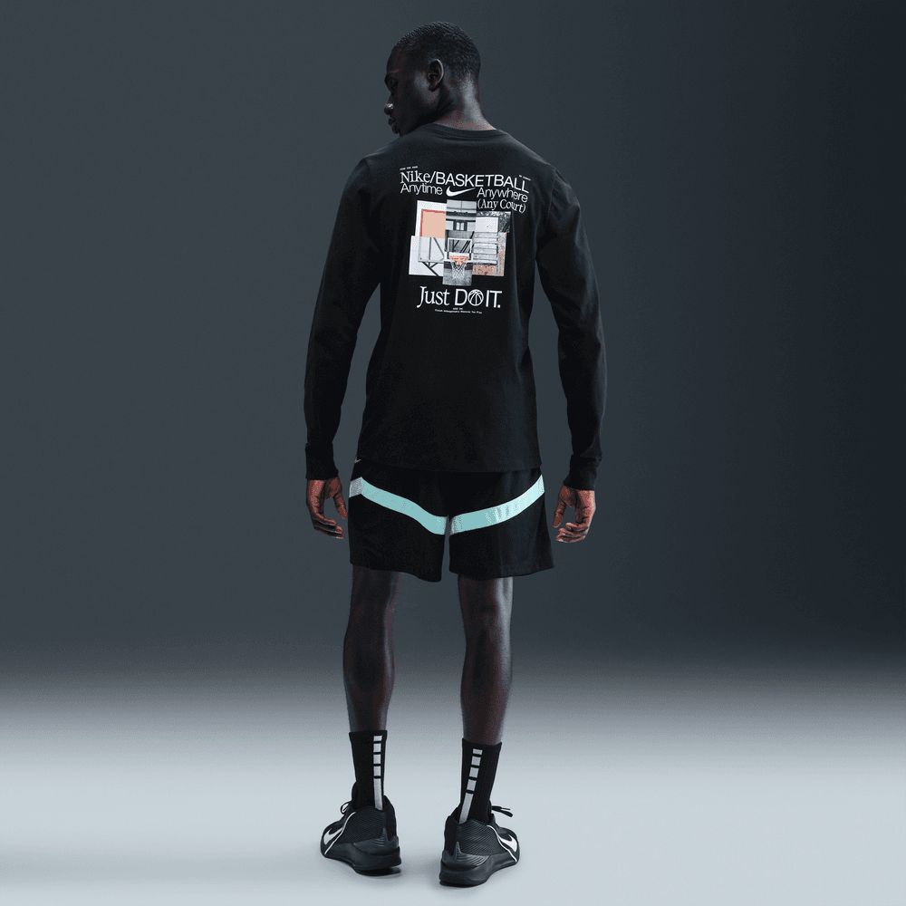 Nike Icon Men's Dri-FIT 8" Basketball Shorts 'Black/Min Foam'