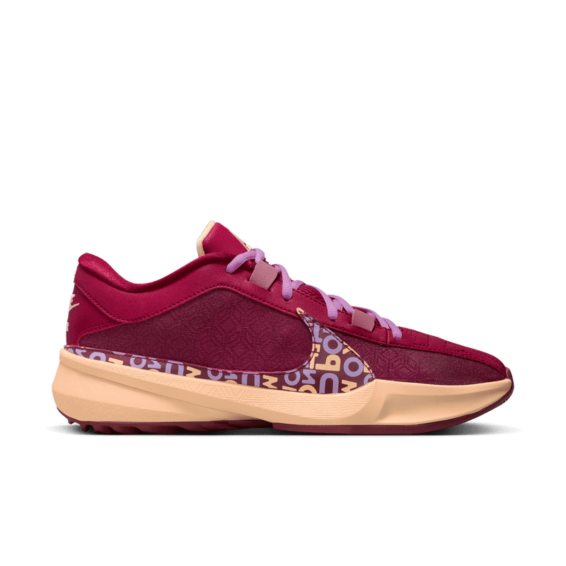 Giannis Antetokounmpo Freak 5 Basketball Shoes 'Red/Peach/Desert'
