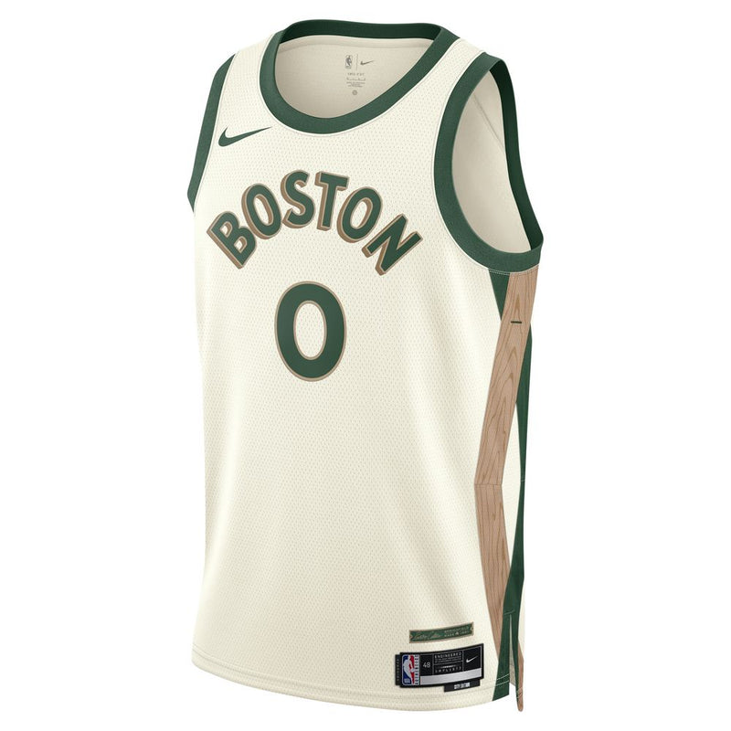 Jayson Tatum Boston Celtics City Edition 2023/24 Men's Nike Dri-FIT NBA Swingman Jersey 'Sail'