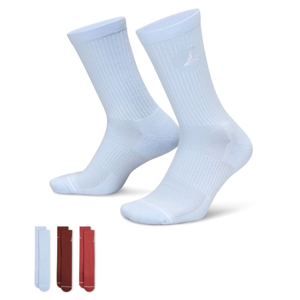 Jordan Everyday Crew Socks (3 pairs) 'Multi'