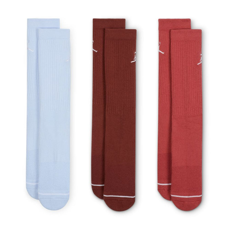 Jordan Everyday Crew Socks (3 pairs) 'Multi'