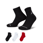 Jordan Everyday Ankle Socks (3 Pairs) 'Multi Color'