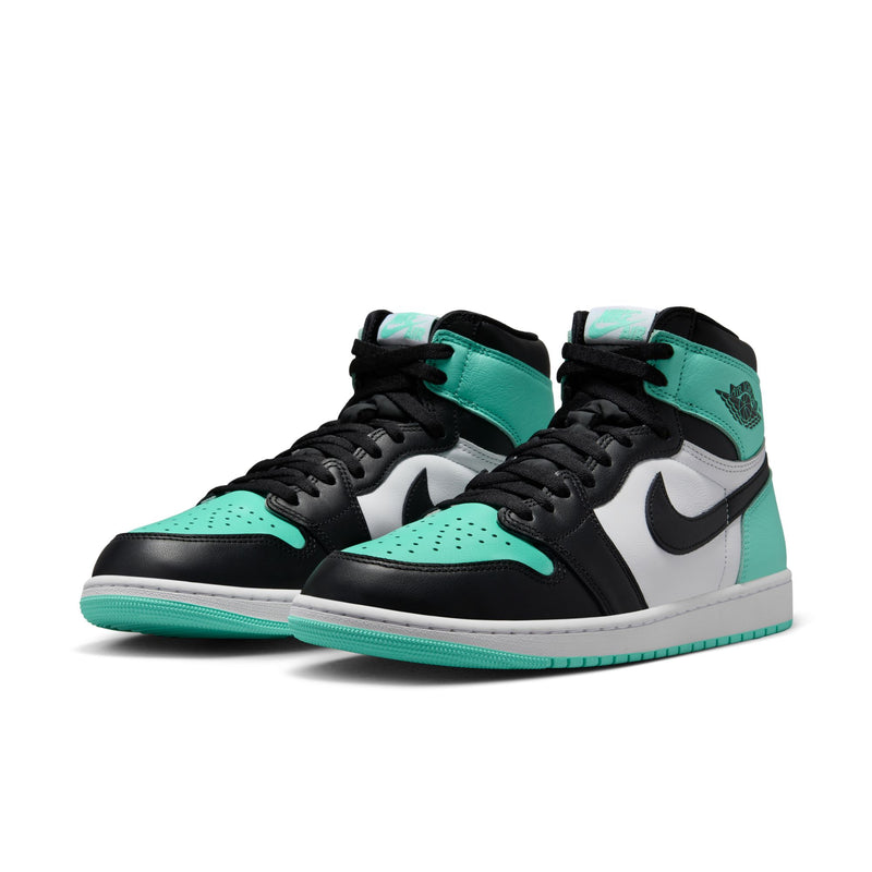 Air Jordan 1 Retro High OG Men's Shoes 'White/Black/Green Glow'