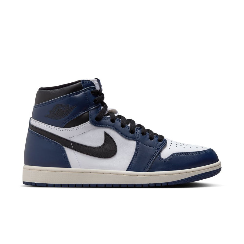 Air Jordan 1 Retro High OG "Midnight Navy" Men's Shoes 'Midnight Navy/Black/White/Sail'