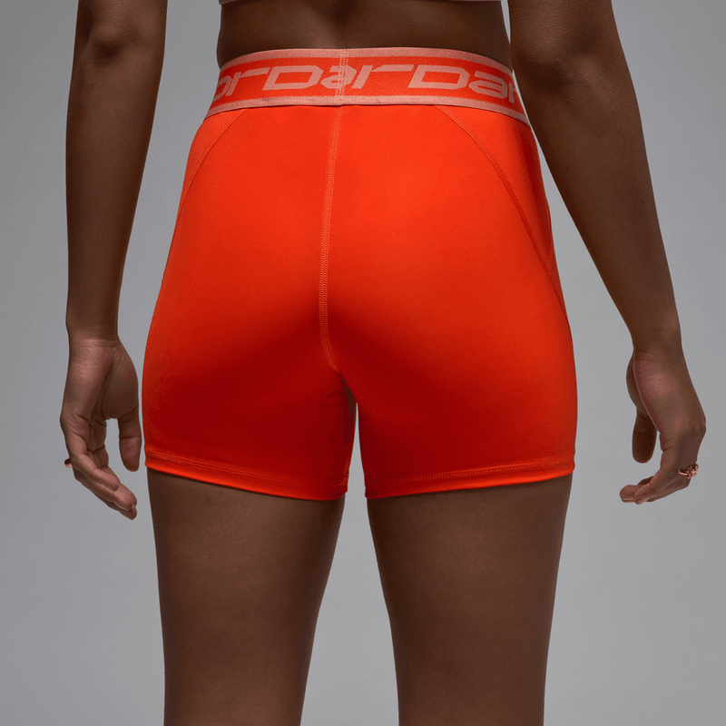 Jordan Sport Women's 5" Shorts 'Team Orange'