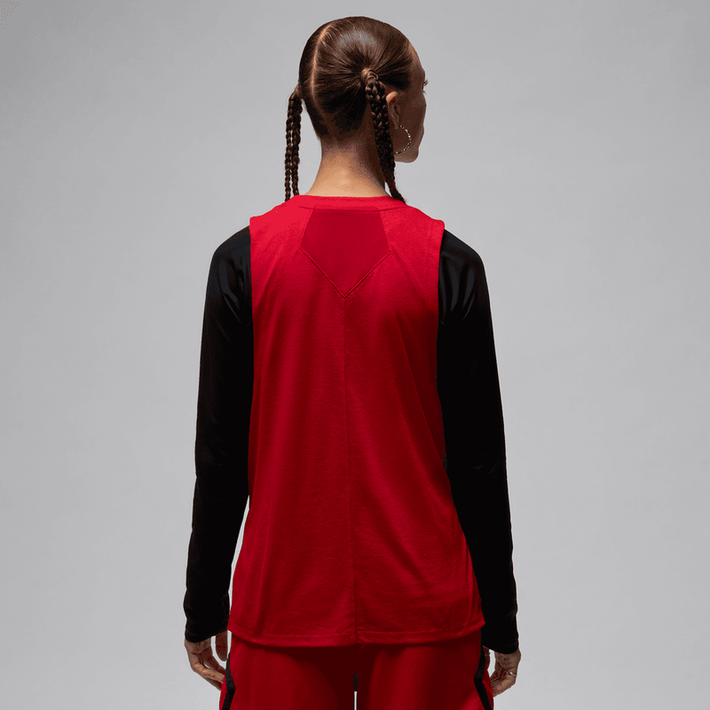Jordan Sport Women's Diamond Tank Top 'Gym Red/White'