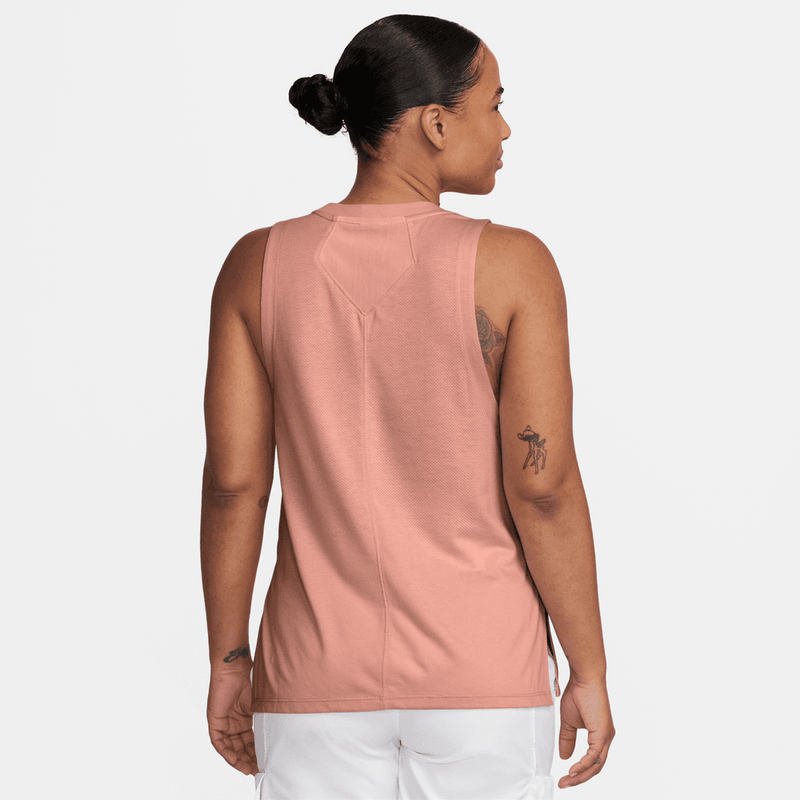 Jordan Sport Women's Diamond Tank Top 'Madder Root/White'