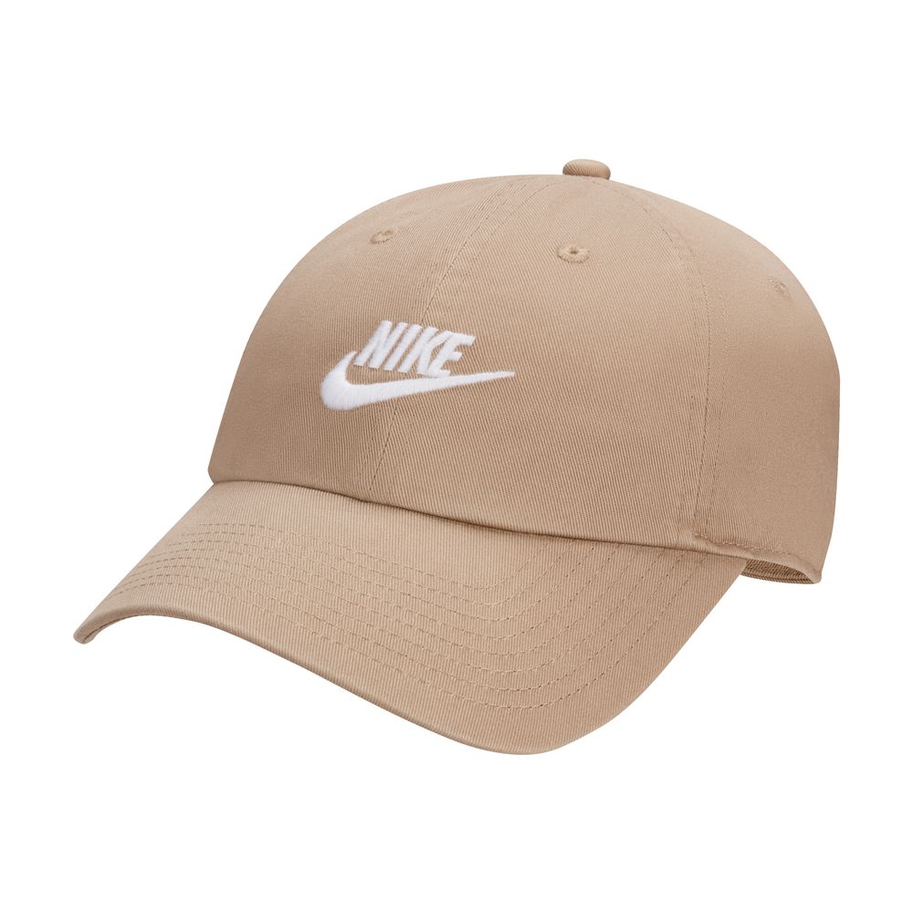 Nike Club Unstructured Futura Wash Cap 'Khaki/White'