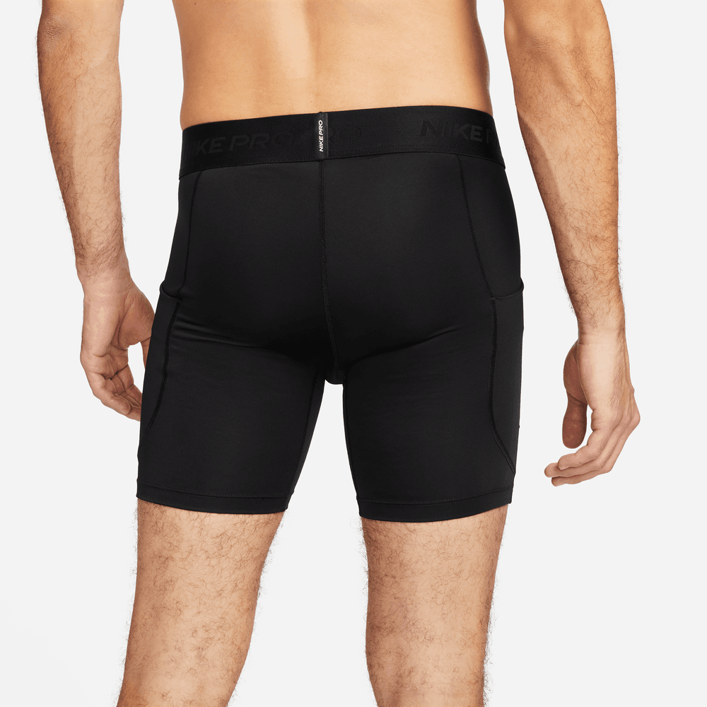 Nike Pro Men's Dri-FIT Fitness Shorts 'Black/White'