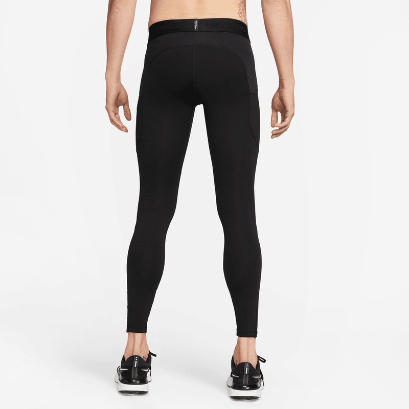 Nike Pro Warm Men's Tights 'Black/White'