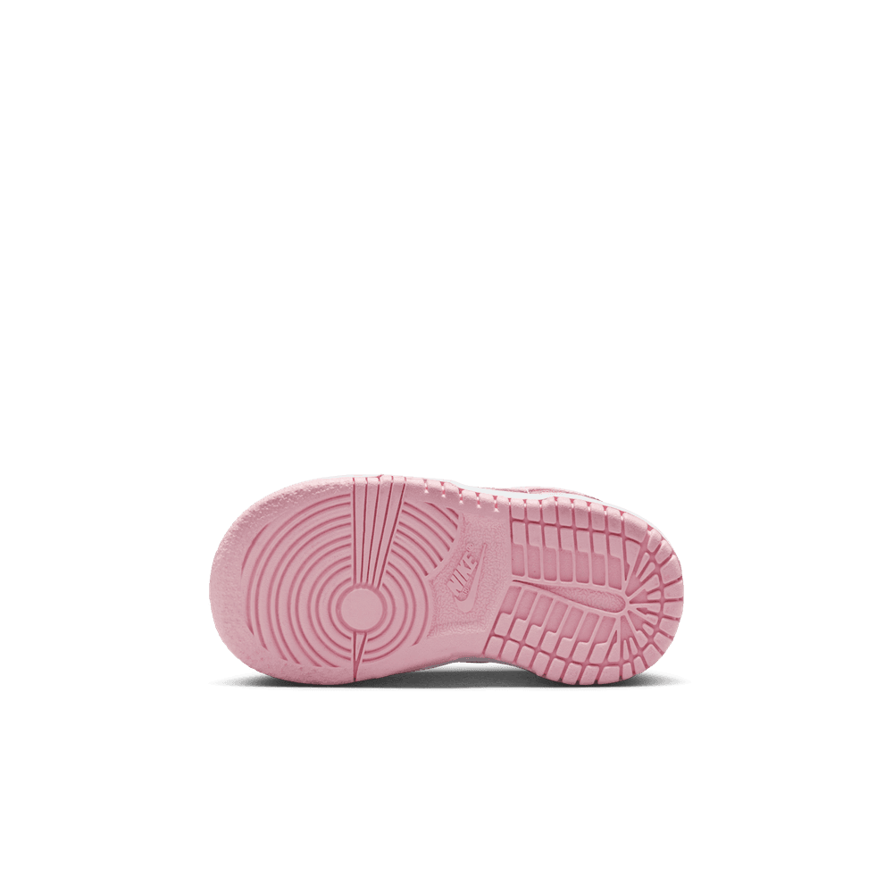 Nike Dunk Low Baby/Toddler Shoes (TDE) 'White/Pink'