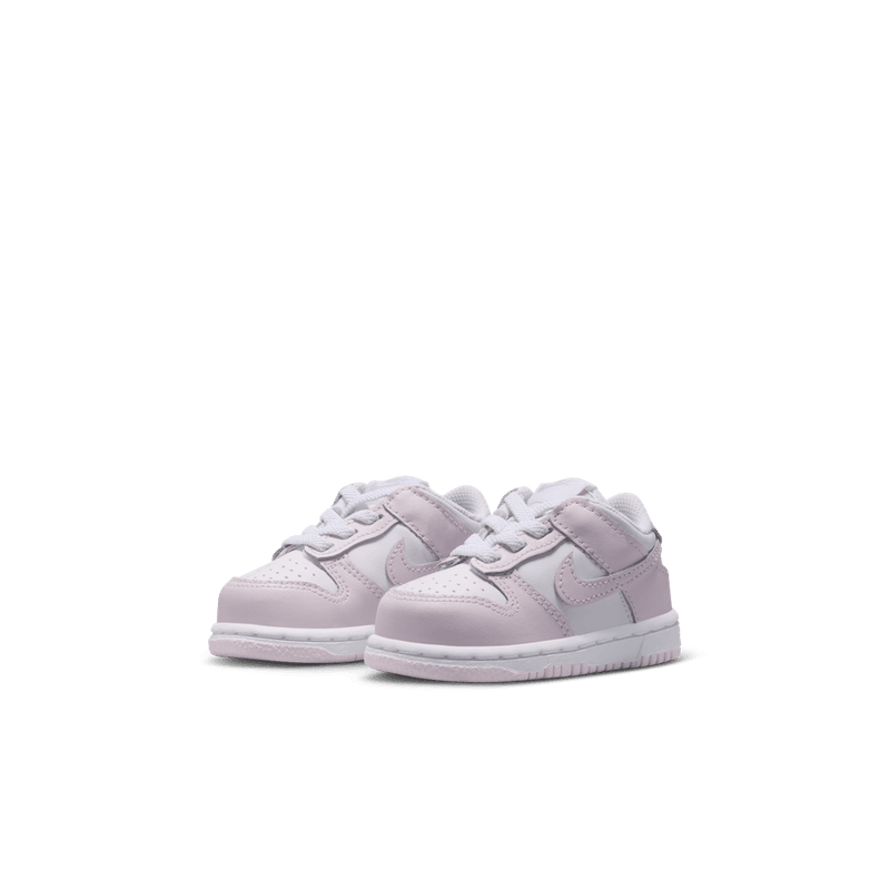 Nike Dunk Low Baby/Toddler Shoes (TDE) 'White/Light Violet'
