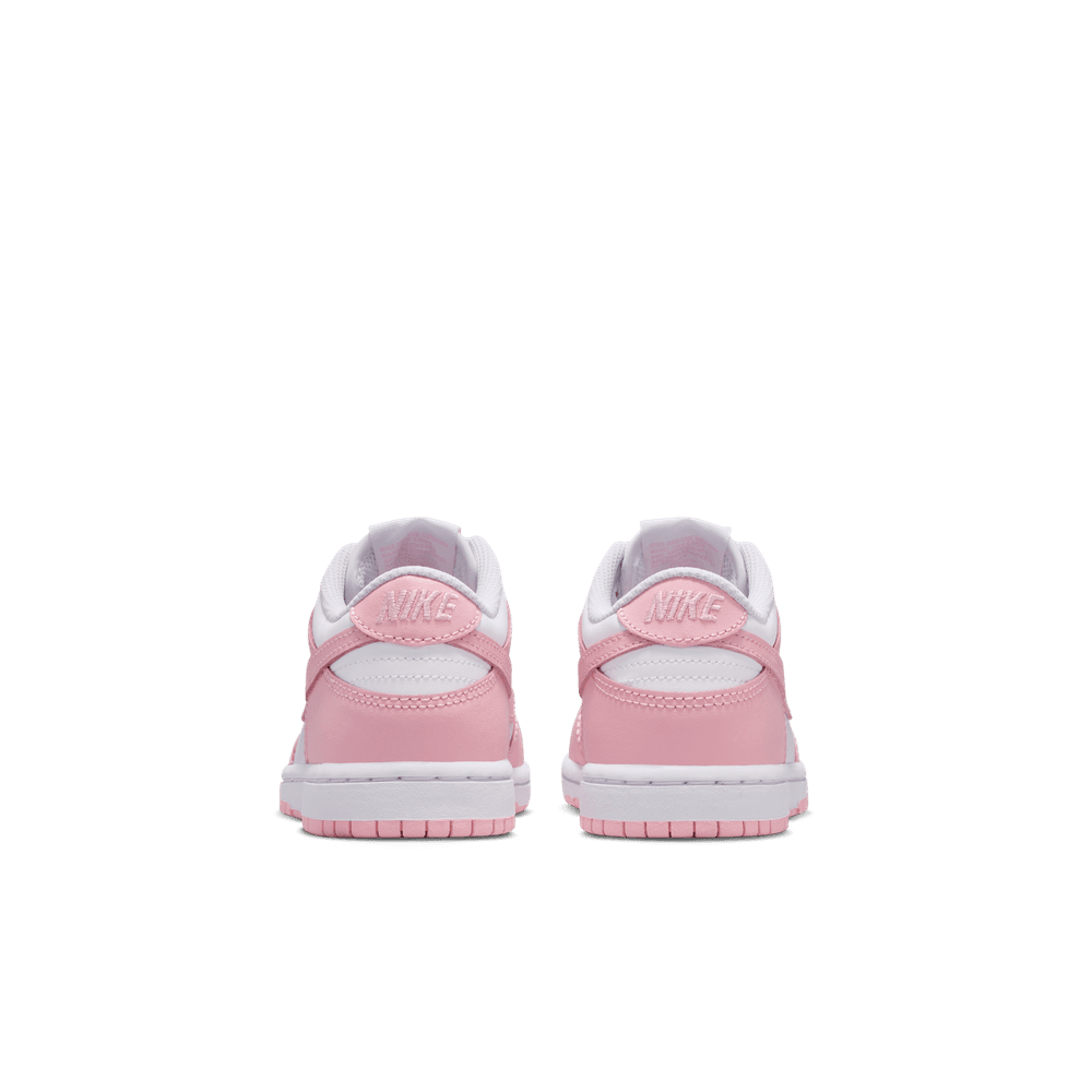Nike Dunk Low Little Kids' Shoes (PSE) 'White/Pink'