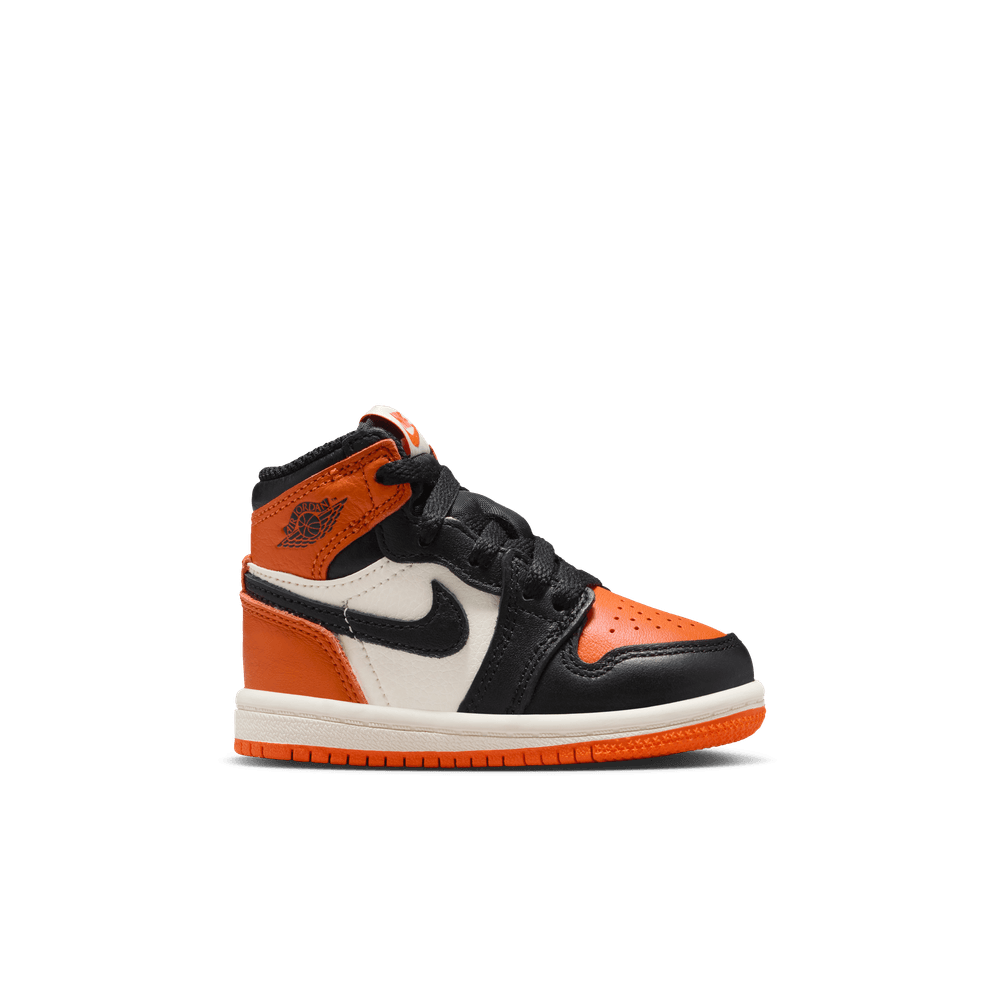 Jordan 1 Retro High OG Baby/Toddler Shoes (TD) 'Black/Sail/Starfish'