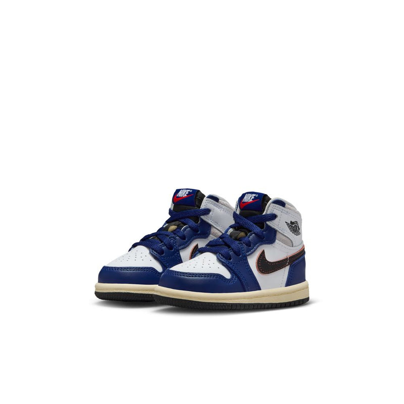 Jordan 1 Retro High OG Baby/Toddler Shoes (TD) 'White/Black/Blue'