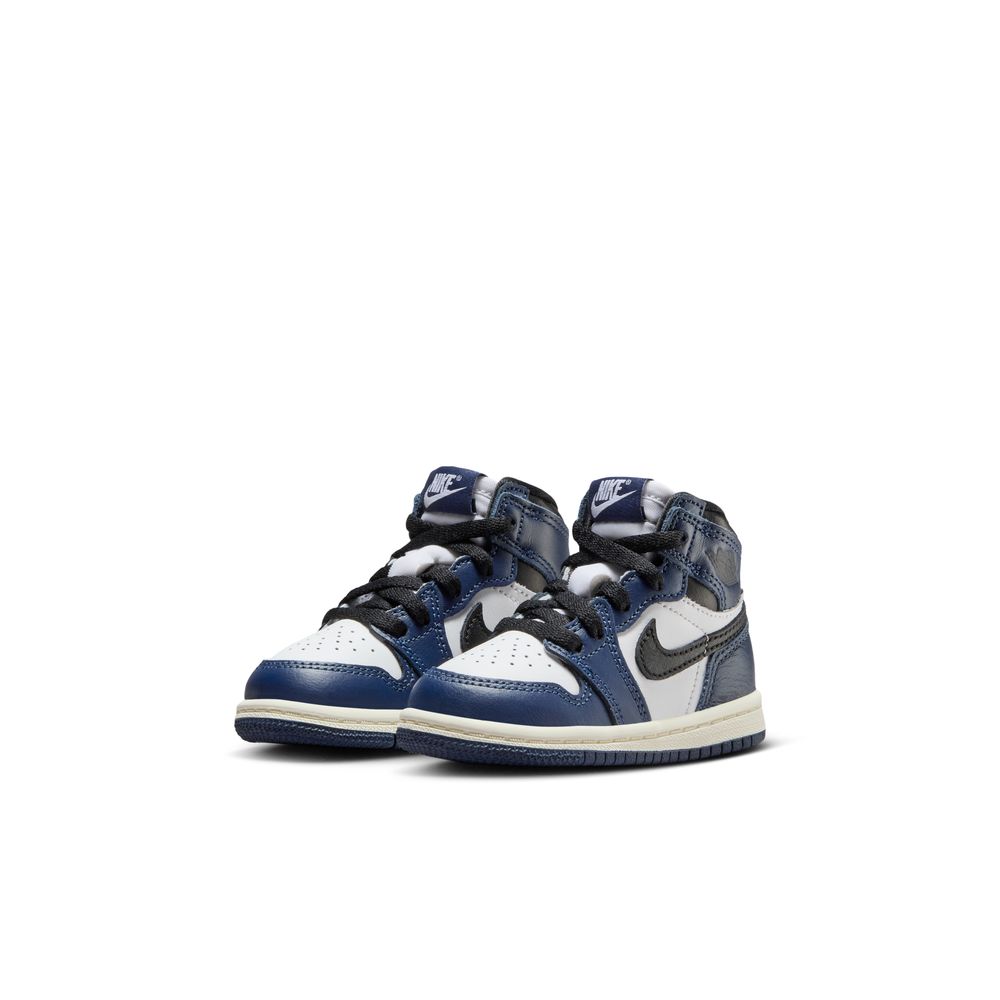 Jordan 1 Retro High OG "Midnight Navy" Baby/Toddler Shoes (TD)'Midnight Navy/Black/Sail'