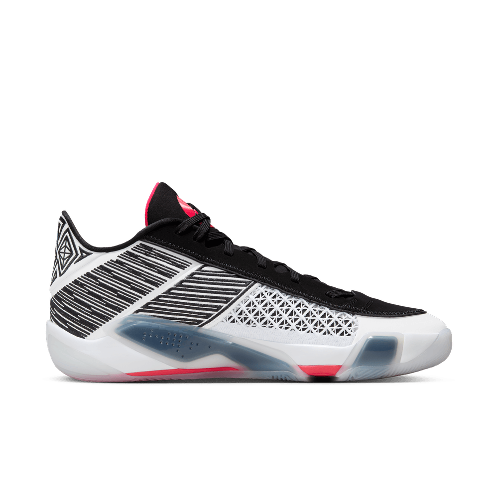 Air Jordan XXXVIII Low Basketball Shoes 'White/Red/Black'