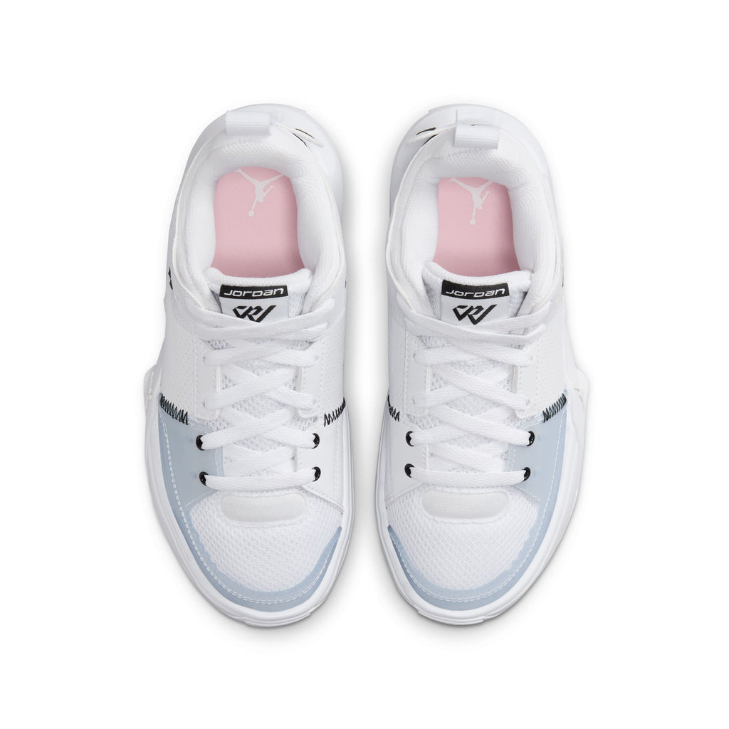 Russell Westbrook Jordan One Take 5 Big Kids' Shoes (GS) 'White/Black/Arctic Punch'