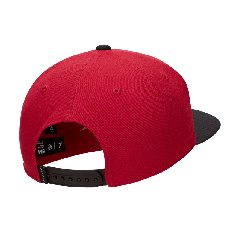 Jordan Flight MVP Pro Cap Adjustable Structured Hat 'Cardinal Red/Black'