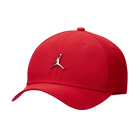 Jordan Rise Cap Adjustable Hat 'Red/Gun Metal'