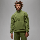 Jordan Essentials Men's Winterized Fleece Half-Zip 'Olive'