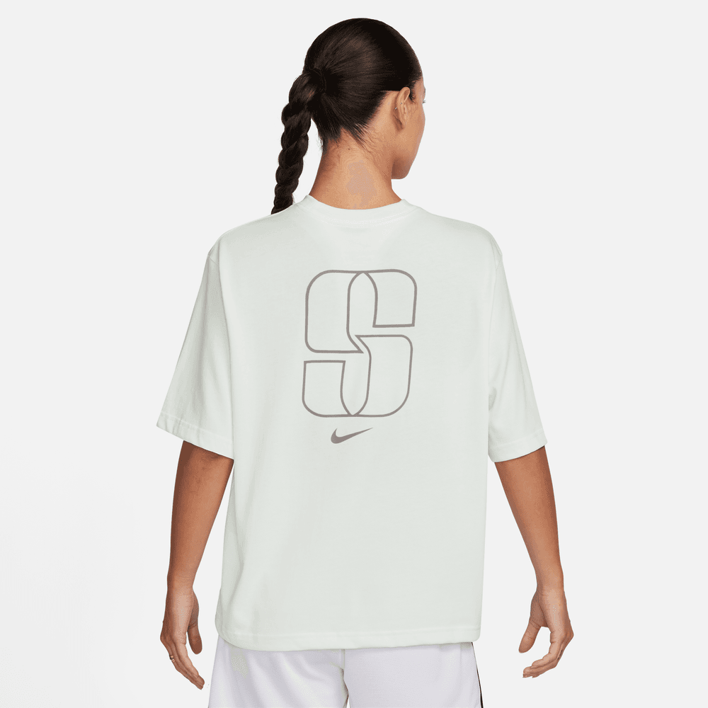 Sabrina Ionescu Sabrina Women's Boxy Basketball Tee 'Summit/White'