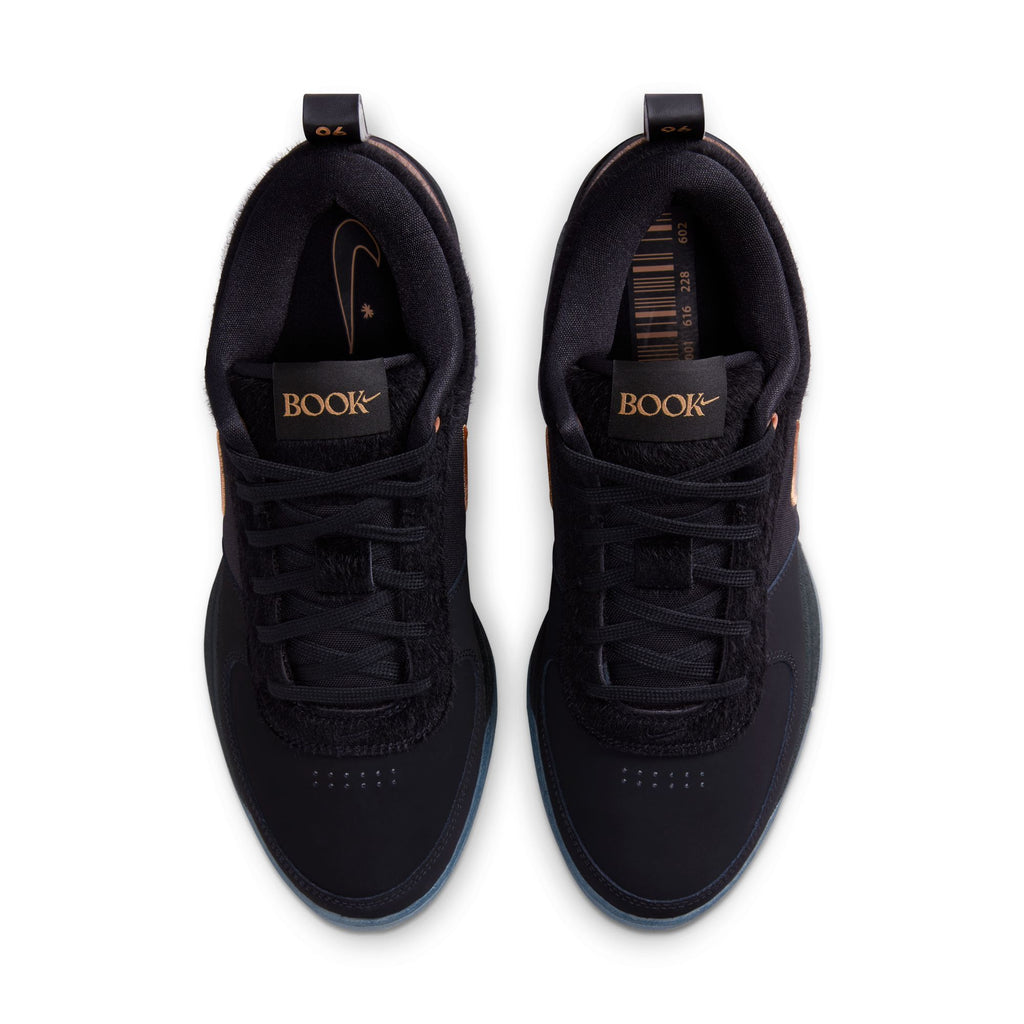 Devin Booker Book 1 "Haven" Basketball Shoes 'Black/Amber Brown/Dark Pony'