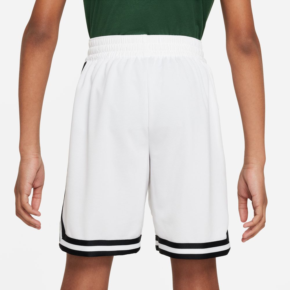 Nike Dri-FIT DNA Big Kids' (Boys') Basketball Shorts 'White/Black'