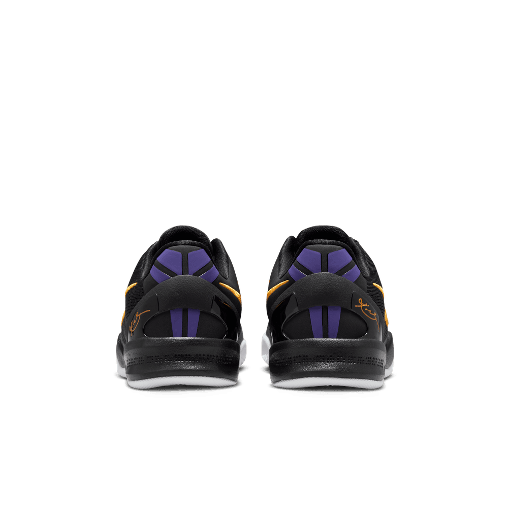Kobe Bryant Kobe VIII Big Kids' Basketball Shoes (GS) 'Black/Gold/White'