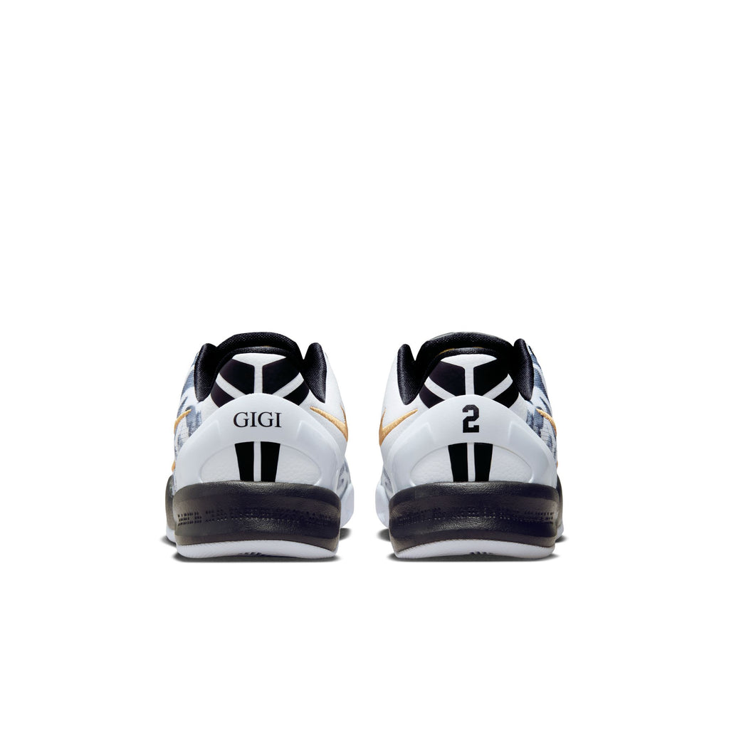 Kobe Bryant Kobe 8 Big Kids' "Mambacita" Basketball Shoes (GS) 'White/Gold/Black'