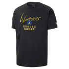Golden State Warriors Courtside Statement Edition Men's Jordan NBA Max90 T-Shirt 'Black'