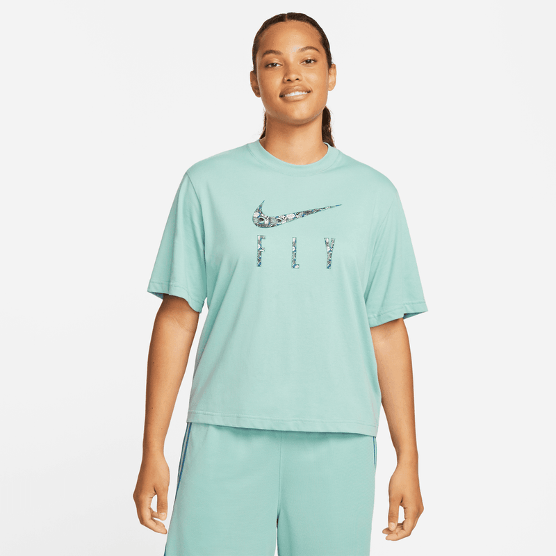 Nike Dri-FIT Swoosh Fly Women's T-Shirt 'Mineral'