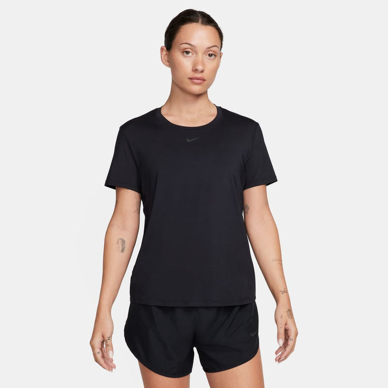 Nike One Classic Women's Dri-FIT Short-Sleeve Top 'Black'