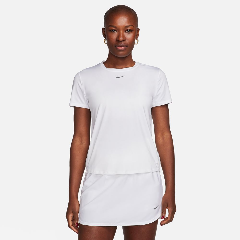 Nike One Classic Women's Dri-FIT Short-Sleeve Top 'White'