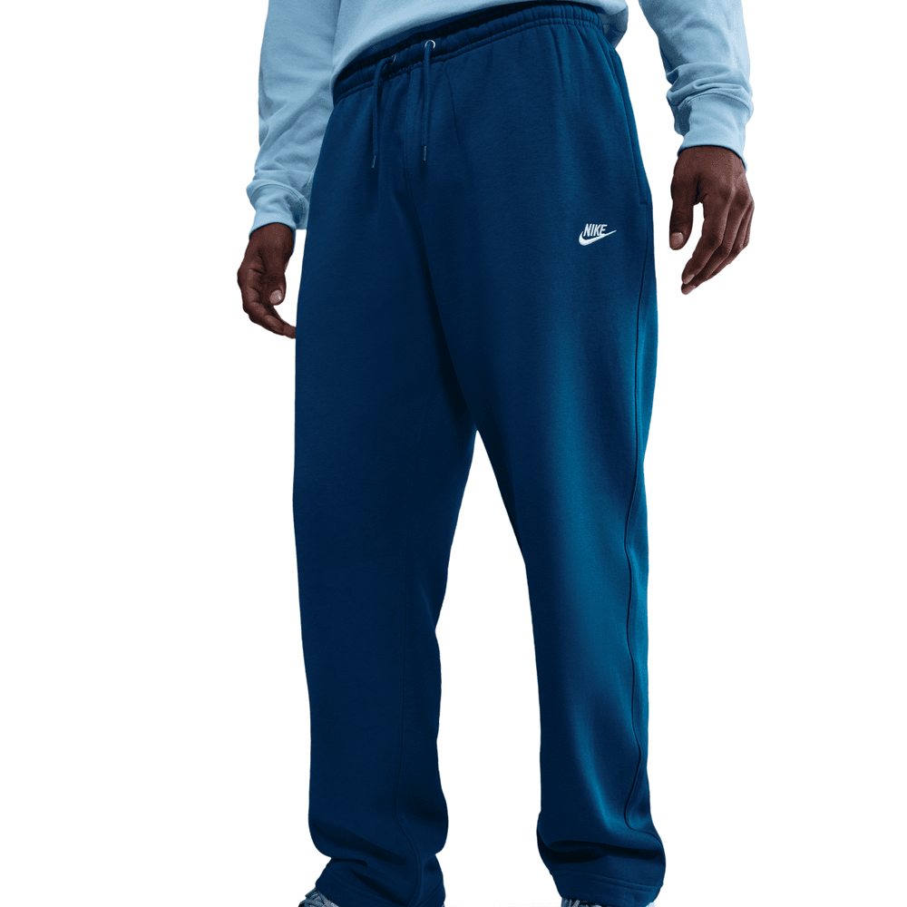 Nike Club Men's Open-Hem Fleece Pants 'Green Abyss'