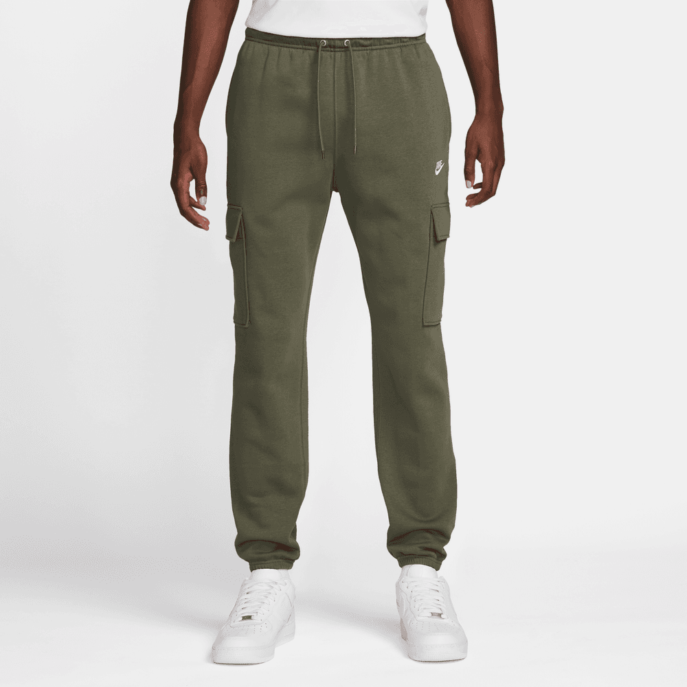 Nike Club Men's Fleece Cargo Pants 'Medium Olive'