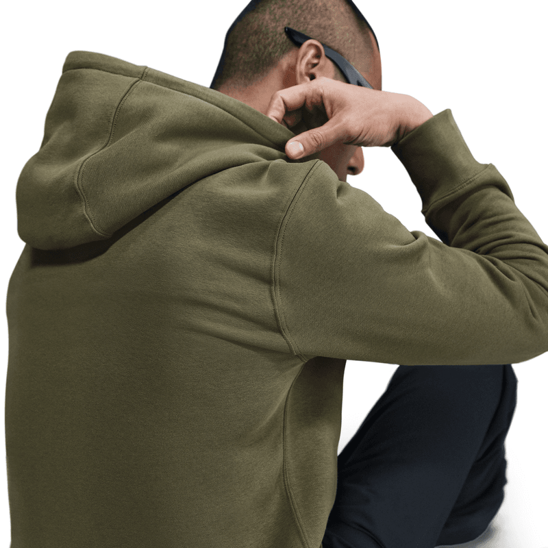 Nike Club Men's Pullover Fleece Hoodie 'Medium Olive'