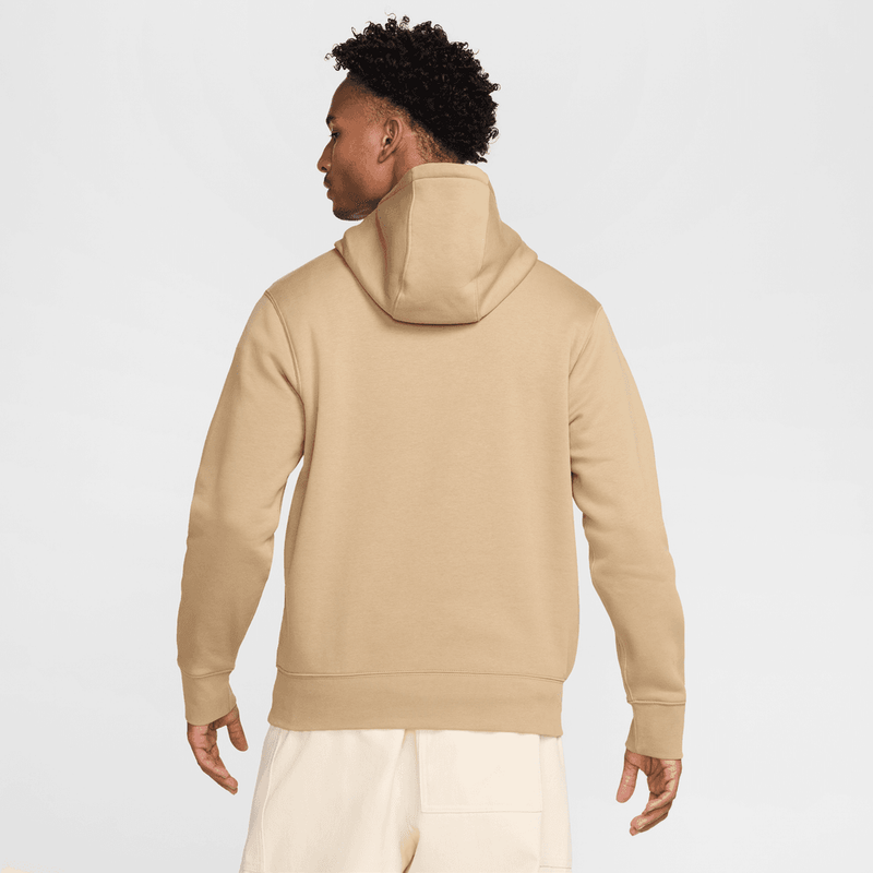 Nike Club Men's Pullover Fleece Hoodie 'Parachute Beige'