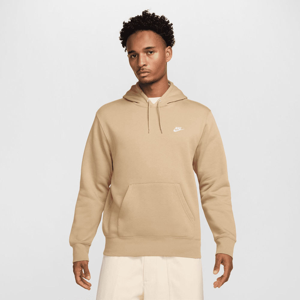 Nike Club Men's Pullover Fleece Hoodie 'Parachute Beige'