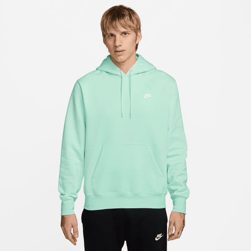 Nike Club Men's Pullover Fleece Hoodie 'Mint Foam'