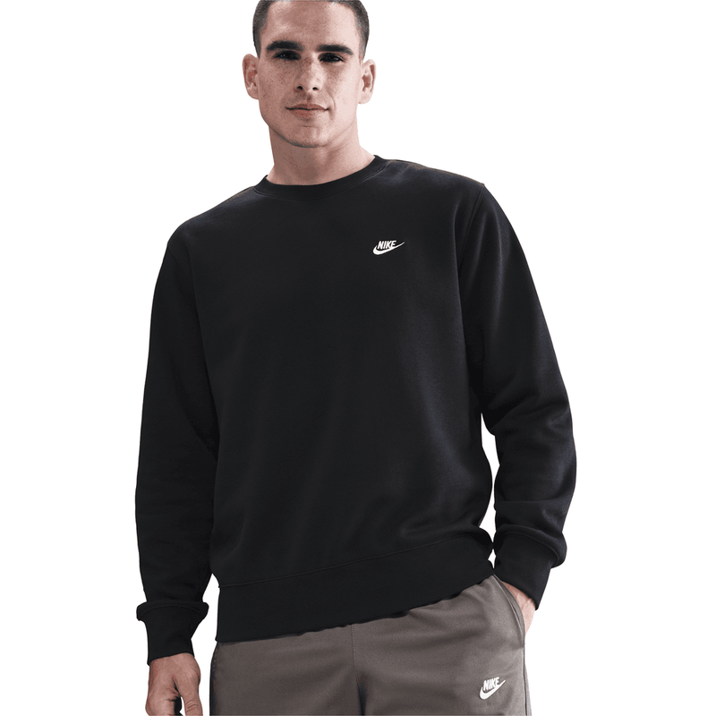 Nike Club Men's Fleece Crew 'Black'