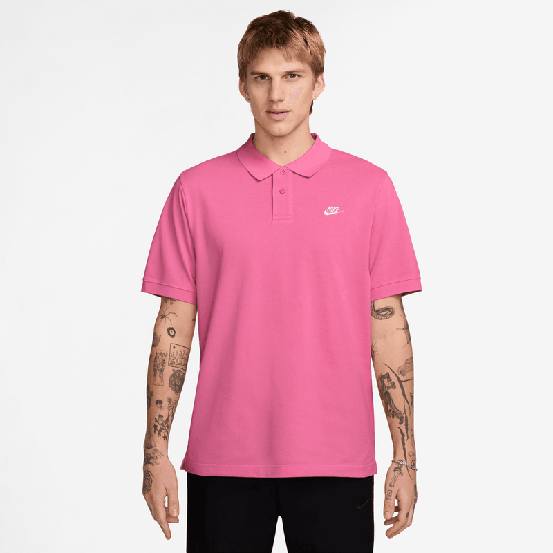 Nike Club Men's Short-Sleeve Polo 'Pinksicle'