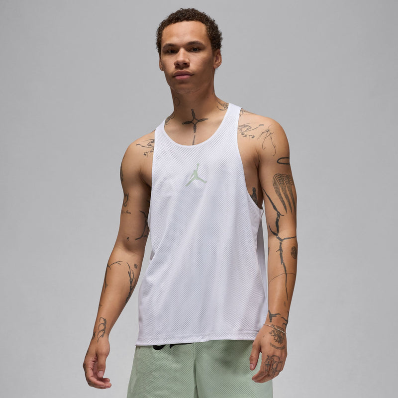 Jordan Flight MVP Men's Reversible Mesh Jersey 'White/Seafoam'