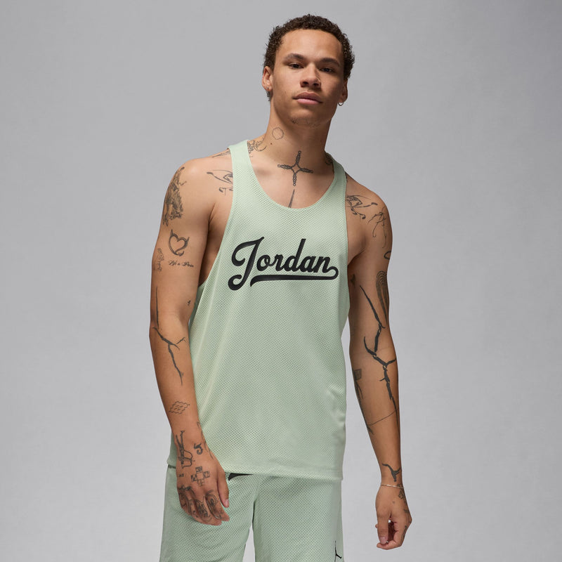 Jordan Flight MVP Men's Reversible Mesh Jersey 'White/Seafoam'