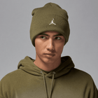 Jordan Peak Essential Beanie 'Medium Olive/Sail'
