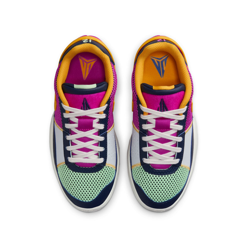 Ja Morant Ja 1 SE (GS) "Camp Ja" Basketball Shoes 'Obsidian/Hyper Violet/University Gold'